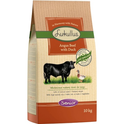 Lukullus Senior hovězí s kachnou 10 kg