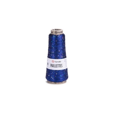 YarnArt Paillettes 8008 - tmavě modrá