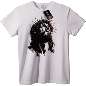 NOONEBRAND Тениска Исус Корона от Тръни - 3XL, Black
