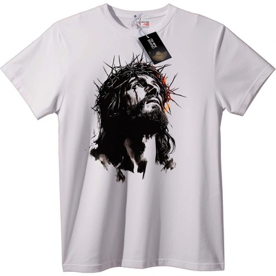 NOONEBRAND Тениска Исус Корона от Тръни - 3XL, Black