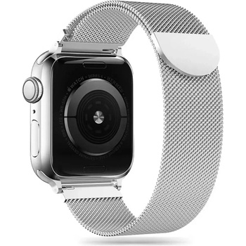 Tech-Protect Каишка Tech-Protect MilaneseBand за Apple Watch 4 / 5 / 6 / 7 / 8 / 9 / SE (38/40/41 mm), сребриста (5906735412918)