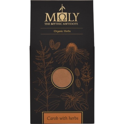 MOLY Prémiový BIO bylinkový čaj Rohovník obyčajný 250 g