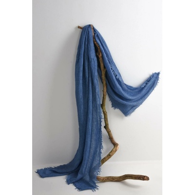 Peca del Sol Denim Blue maxi šátek