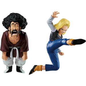 Banpresto Комплект статуетки Banpresto Animation: Dragon Ball Z - Android 18 & Mr. Satan (Match Makers) (193223)
