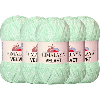 Himalaya Velvet SET 900-07 5 x 100 g SET Плетива прежда (900-07-HIMALAYA-SET)