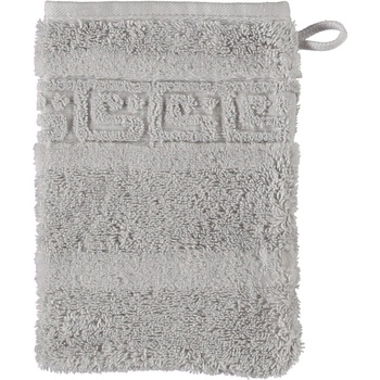 Cawö Ръкавица за къпане Noblesse 16 x 22 см сребърна (1001 16/22 775)