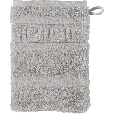 Cawö Ръкавица за къпане Noblesse 16 x 22 см сребърна (1001 16/22 775)