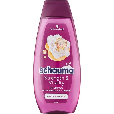Schauma Strenght & Vitality šampon 400 ml