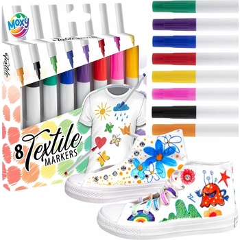 Primo Fixy na textil 8 ks