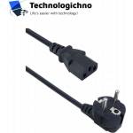 DeTech Захранващ кабел DeTech Power Cord Computer 1.5m (09050214001)