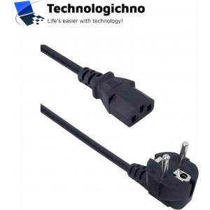 DeTech Захранващ кабел DeTech Power Cord Computer 1.5m (09050214001)