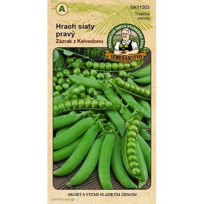 Tradičné osivá - Hrach siaty pravý - Zázrak z Kelvedonu 20g