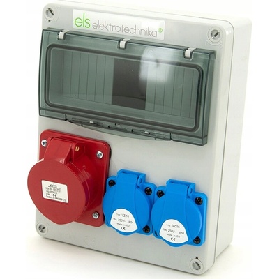 Stavební rozvaděč ELS Elektrotechnika 230V 16A IP44