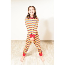 Detský overal Dúha červené