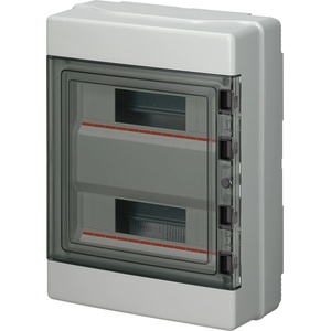 Elettrocanali Ec620 ТАБЛО ЗА ОТКРИТ МОНТАЖ 24 МОДУЛА (2Х12) ip65 СИВ (ec62024e)
