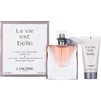 Lancome La Vie Est Belle Подаръчен комплект за жени Размер EDP 50 ml + 50 ml лосион за тяло