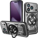 Techsuit Калъф за iPhone 17 Pro - RuggedCam - Сив (KF2353023)