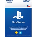 PlayStation Store predplatená karta 5000 Kč