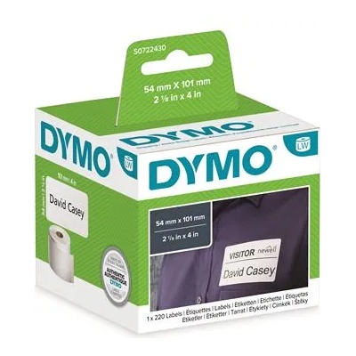 DYMO Етикет за LW принтер, 54x101 mm, 220 етикета, DYMO S0722430 (S0722430)