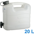 PRESSOL Kanystr na vodu plastový s ventilem 20L
