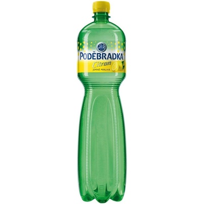 Poděbradka citron perlivá 6 x 1,5 l