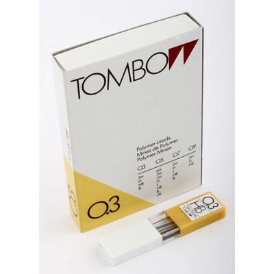Tombow Писалки 0, 3 HB (кутия с 12 писалки) (EX-03P-HB)
