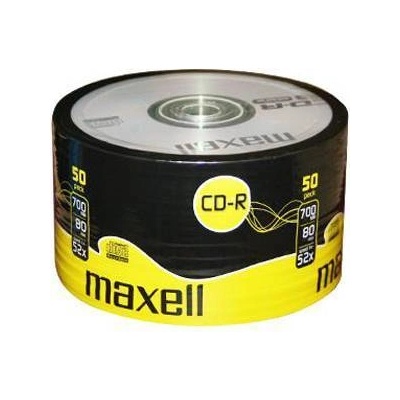 CD-R Maxell 80min. /700mb. 52X - 50 бр. в целофан c6680b