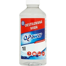 Q power Destilovaná voda 1 l