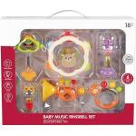 Raya Toys Бебешки комплект дрънкалки Raya Toys - Baby Music Ringbell Set, елен, 6 бр (503126078)