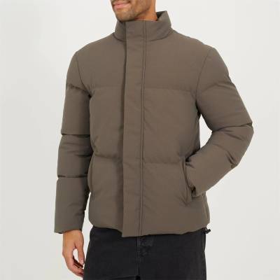 Brave Soul Яке Brave Soul Men's Medium Puffer Jacket - Taupe
