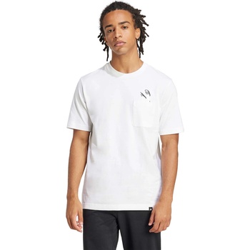 Adidas Тениска Lounge Slides Graphic Pocket T-Shirt