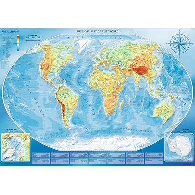 Trefl - Puzzle Great map of the world - 4 000 piese