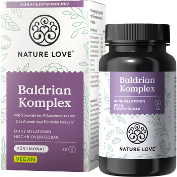 Nature love Valerian Complex - 60 капсули