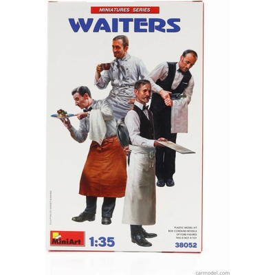 Miniart Figures Waiters Camerieri 1:35