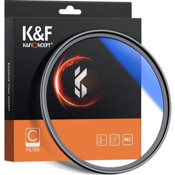 K& F Concept 62mm UV филтър Blue coat HMC ( C ) Series