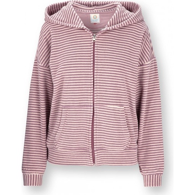 PIP Studio Nicolle mikina na zip Petite Sumo Stripe lila