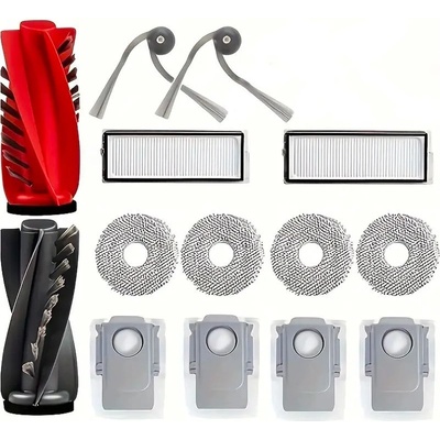 Mobilly комплект четки, филтри и мопове за Roborock Qrevo curv, 14 бр (set Qrevo curv 14 pcs)