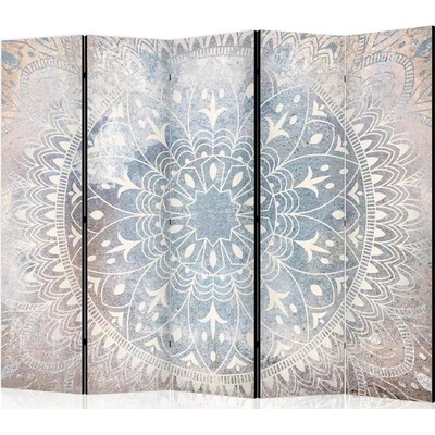 Fabulo paraván 5 dílný Mandala 172 x 225 cm stejný design na obou stranách