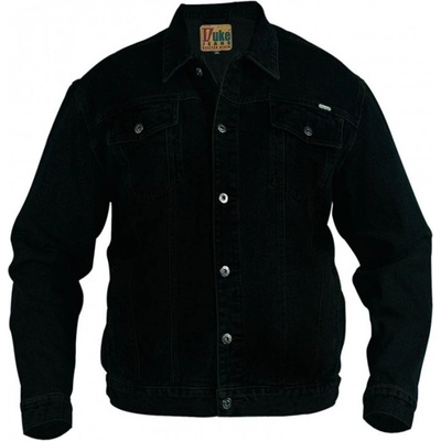 DUKE bunda pánská Western Style Trucker Denim černá
