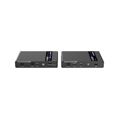 PremiumCord HDMI 2.0 Ultra HD 4kx2k @60Hz preloader KVM up to 70m with USB transfer