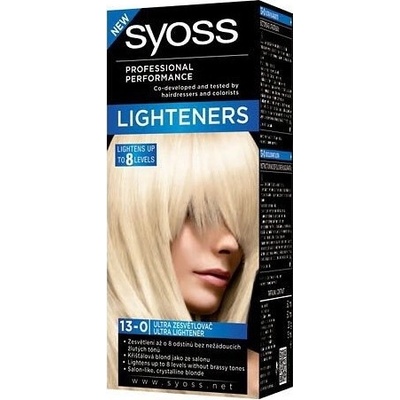 Syoss Intenzívny zosvetľovač Ultra Lightener 13-0 - zosvetlí vlasy až o 8 odtieňov