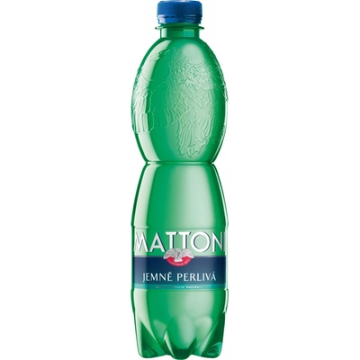 Karlovarské minerální vody MATTONI PŘÍRODNÍ JEMNĚ PERLIVÁ 0,5 l
