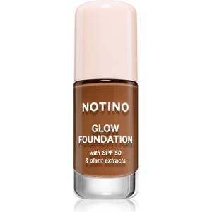 Notino Glow Foundation With SPF 50 & Plant Extracts озаряващ фон дьо тен SPF 50 01 Deep Neutral 30ml