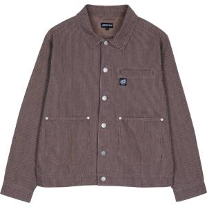 Santa Cruz Мъжко ежедневно яке Santa Cruz Railroad Jacket Casual jacket - Brown Hickory Stripe - размер XXL (003-3355-0115)