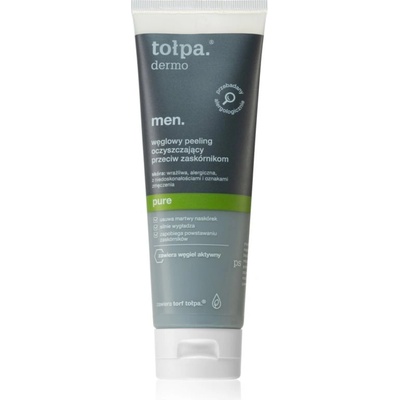 tołpa Dermo Men Pure почистващ пилинг против черни точки 100ml