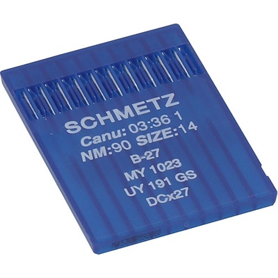 Strojové ihly pre priemyselné overlocky Schmetz B-27 90