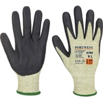 Portwest arc grip a780 / Ръкавици за защита от изгаряния и порязвания, ниво d - черно/зелено xl (a780e8rxl)