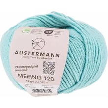 Austermann Merino 120 EXP 162 Světlý tyrkys