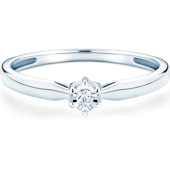 Image 1 of SAVICKI Годежен пръстен savicki: бяло злато. диамант