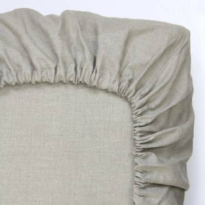 TULULUM Lněné prostěradlo COMFORT NATURAL 90x200